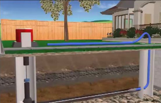 trenchless sewer graphic