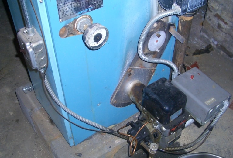 Home furnace.