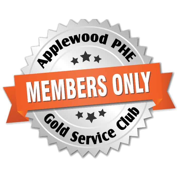 applewood gold service club badge