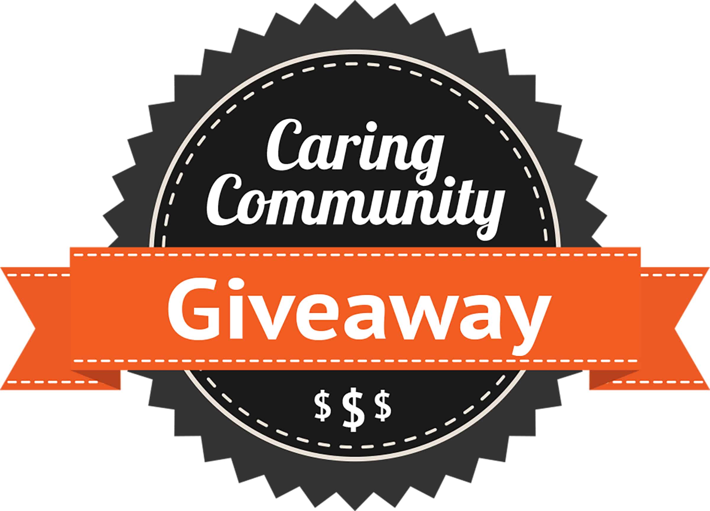 Caring Community giveaway badge