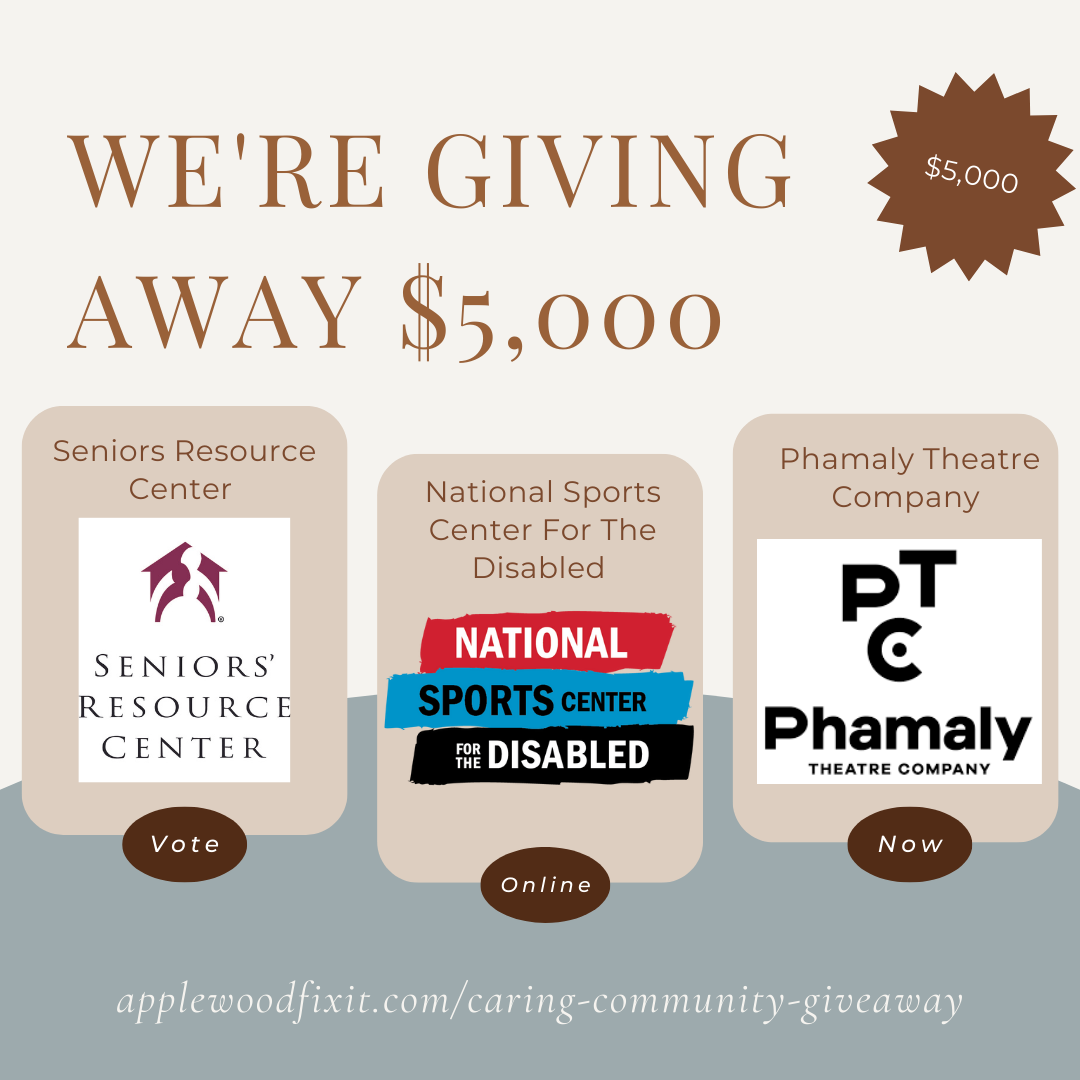 $5,000 Applewood Caring Community Giveaway online ballet.