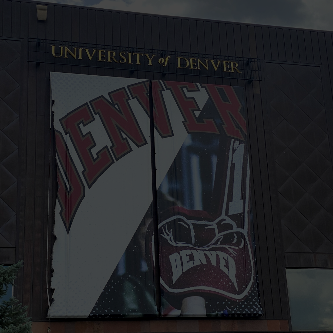 University of Denver jersey.