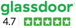 Glassdoor 4.7 star review.