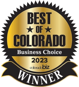 Best of Colorado business Choice 2023 badge