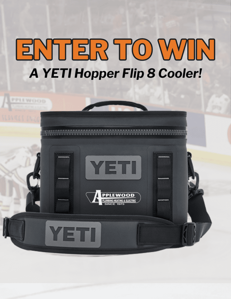 Win a YETI Hopper Flip 8 Cooler! Applewood Plumbing