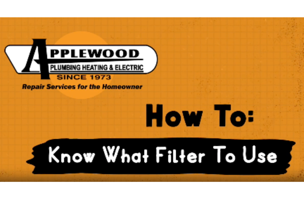 how to know what filter to use graphic